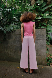 Pantalon-culotte à rayures