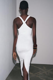 Robe longue en mélange de polyamide