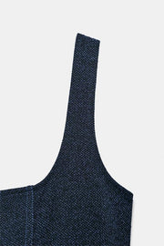 Robe midi à bretelles