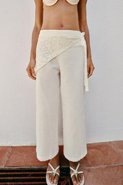 Pantalon paréo droit