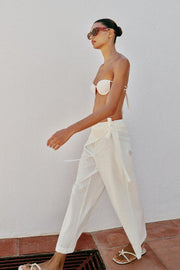 Pantalon paréo droit
