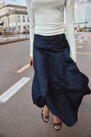 Jupe Z1975 midi asymétrique