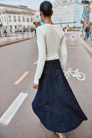 Jupe Z1975 midi asymétrique