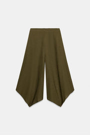 Pantalon-culotte asymétrique