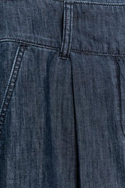 Pantalon coupe barrel à pinces