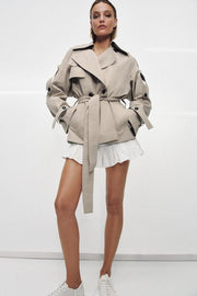 Trench oversize déperlant ZW Collection