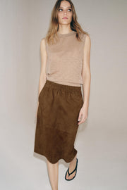 Top en maille ultrafine en laine