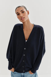 Veste en maille à manches chauve-souris
