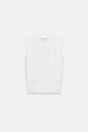 Top en maille à dos ouvert