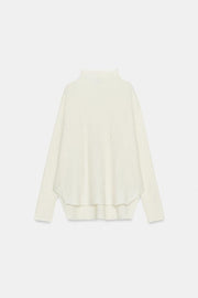 Pull effet cape en maille