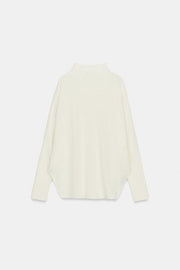 Pull effet cape en maille