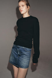 Jupe courte en denim ZW Collection