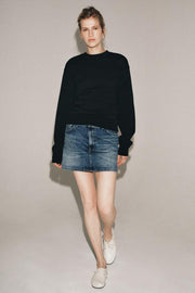 Jupe courte en denim ZW Collection