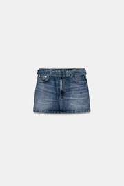Jupe courte en denim ZW Collection