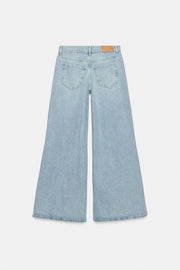 Jean ZW Collection maxi à jambe large et taille basse