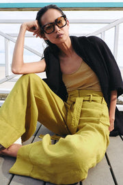 Pantalon 100 % lin ZW Collection