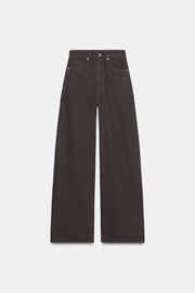Jean TRF extra à jambe large taille haute