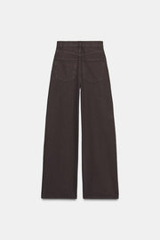 Jean TRF extra à jambe large taille haute