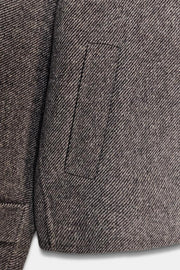 Manteau court en laine