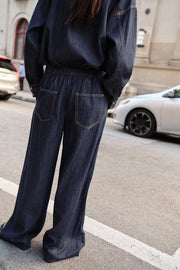 Jean Z1975 jogger à jambe large taille haute