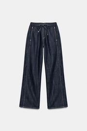 Jean Z1975 jogger à jambe large taille mi-haute