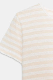 T-shirt à manches courtes en lin