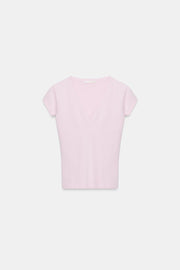 T-shirt à décolleté en V