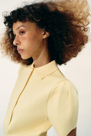 Veste en maille avec nœud