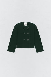 Veste à épaulettes 100 % laine Soshiotsuki x