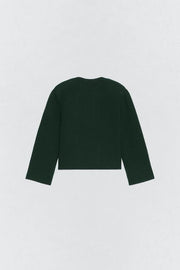 Veste à épaulettes 100 % laine Soshiotsuki x