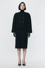 Veste à épaulettes 100 % laine Soshiotsuki x