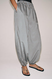 Pantalon bouffant à rayures ZW Collection