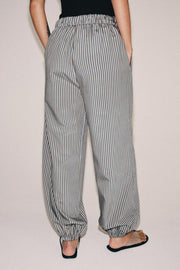 Pantalon bouffant à rayures ZW Collection
