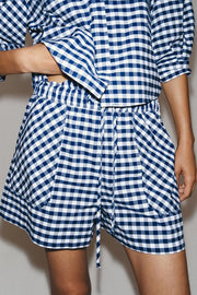 Short à carreaux vichy ZW Collection