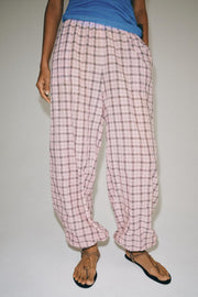 Pantalon bouffant à carreaux ZW Collection