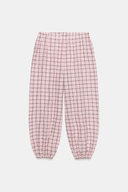 Pantalon bouffant à carreaux ZW Collection