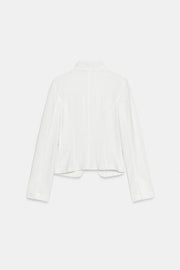 Veste croisée en ramie
