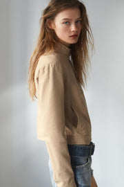 Veste effet délavé