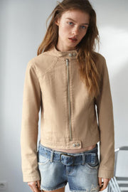 Veste effet délavé