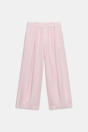 Pantalon coupe barrel 100 % lin ZW Collection