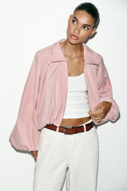 Veste bomber manches ballon