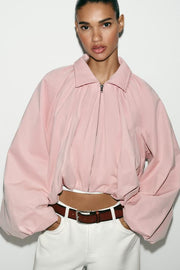 Veste bomber manches ballon