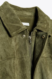 Veste effet suédine