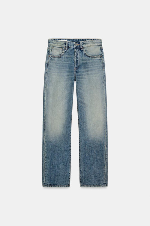 Jean TRF boyfriend taille mi-haute