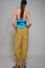 Pantalon bouffant avec nœuds
