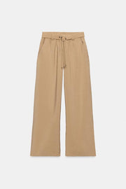 Pantalon droit avec ceinture