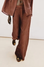 Pantalon fluide large