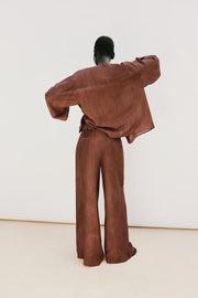 Pantalon fluide large