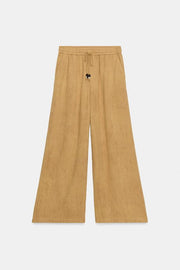 Pantalon large à cordon