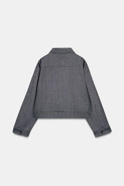 Veste à chevrons et poches